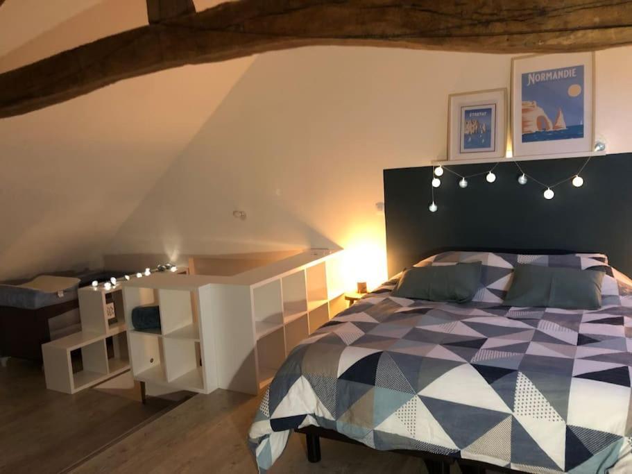 Maison Sur La Place Du Village D'Ourville En Caux Dış mekan fotoğraf